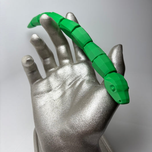 slightly chunky articulated snake fidget - 8.5”