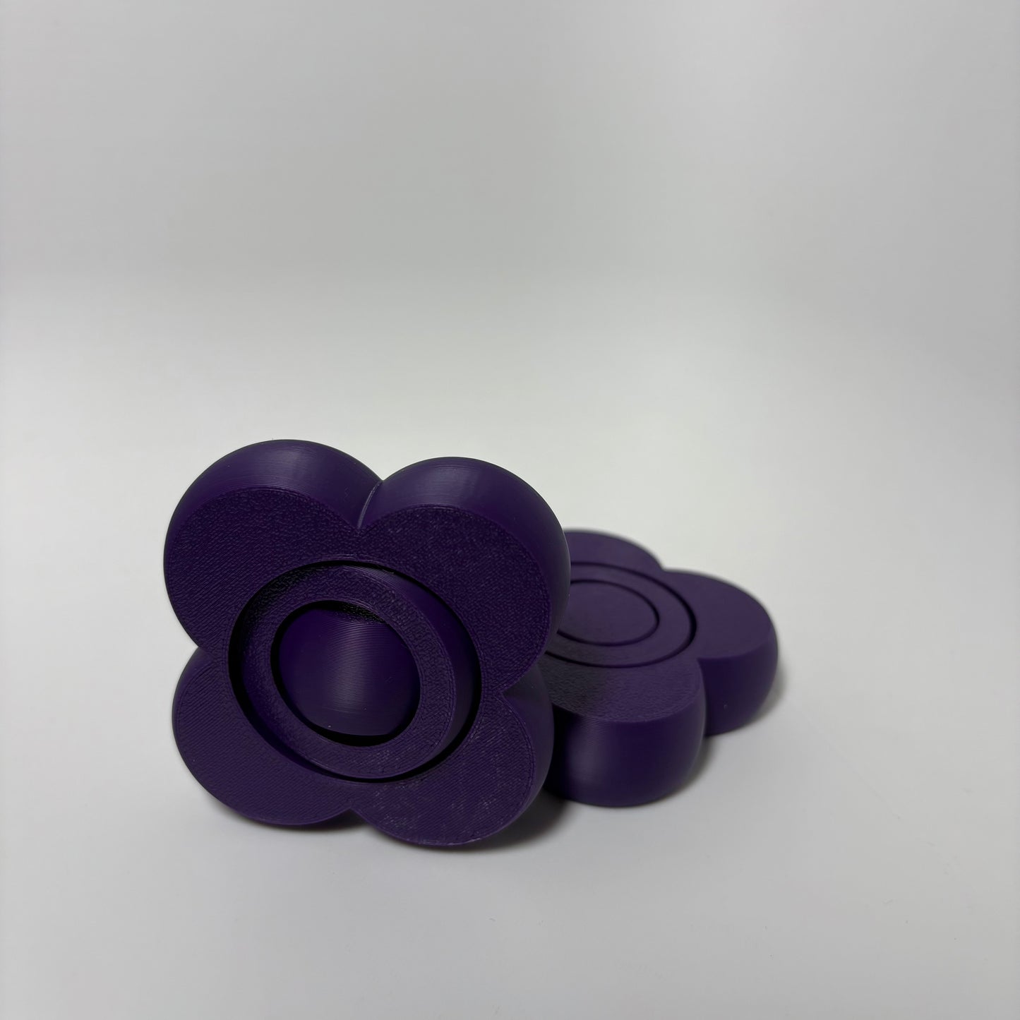 flower gyro spinner fidget - 2.75”