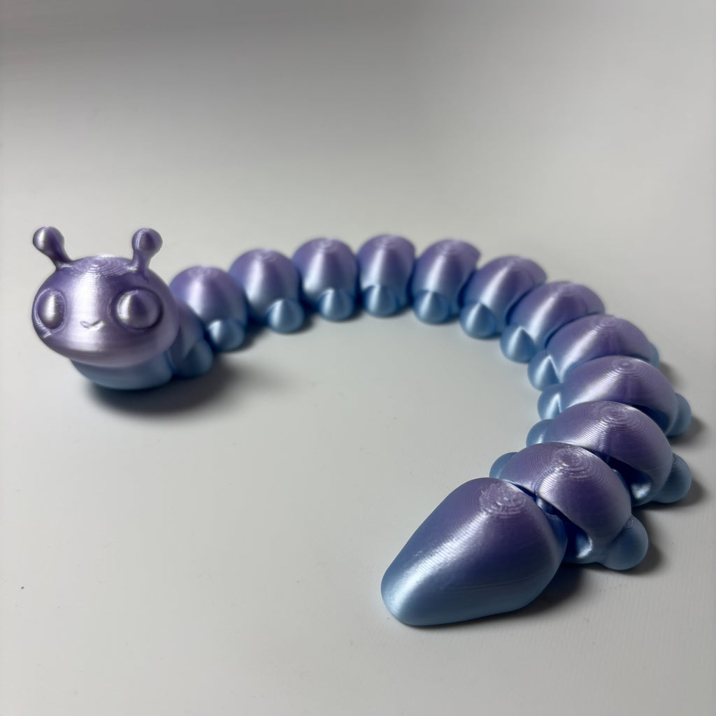 articulated caterpillar fidget - 10”